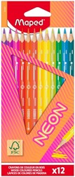 Kleurpotlood Maped Neon 12-delig assorti