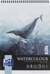 Aquarelblok Oxford Watercol A5 20 vel 300 grams spiraal