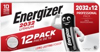 Knoopcel batterij Energizer CR2032 Lithium 12 stuks