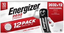 Knoopcel batterij Energizer CR2032 Lithium 12 stuks