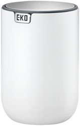 Afvalbak EKO Fandy 2 tafelmodel swingdeksel 2,2 liter wit