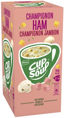 Knorr Cup-a-Soup Sachets Champignon Ham 21x 175ml-2