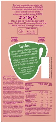 Knorr Cup-a-Soup Sachets Champignon Ham 21x 175ml-3