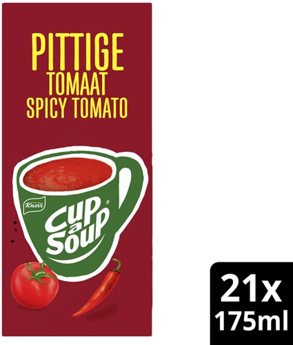 Knorr Cup-a-Soup Sachets Pittige tomaat 21x 175ml