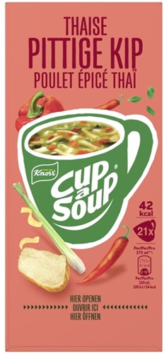 knorr Cup-a-Soup Sachets Thaise pittige kip 21x 175ml-2