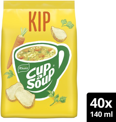 Knorr Cup-a-soup navulling tbv DISPENSER kip (± 40 porties)