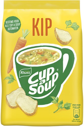 Knorr Cup-a-soup navulling tbv DISPENSER kip (± 40 porties)-2
