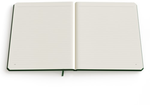 Notitieboek de KEMPEN large 171X220mm zachte kaft Balance - 192blz 90 grams chamois gelijnd papier-3