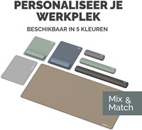 Muismat met polssteun Fellowes Breyta XL 280x210x17,5mm grijs-6