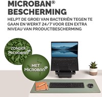 Bureau-onderlegger Fellowes Breyta 40x80cm saliegroen-3