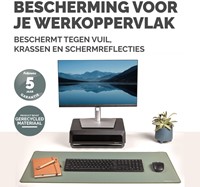 Bureau-onderlegger Fellowes Breyta 40x80cm saliegroen-2