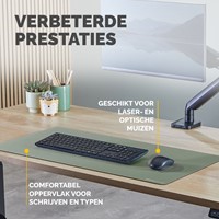 Bureau-onderlegger Fellowes Breyta 40x80cm saliegroen-3