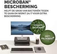 Muismat met polssteun Fellowes Breyta XL 280x210x17,5mm grijs-2