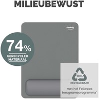 Muismat met polssteun Fellowes Breyta XL 280x210x17,5mm grijs-5