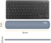 Polssteun toetsenbord Fellowes Breyta Compact 6x32 cm blauw-2