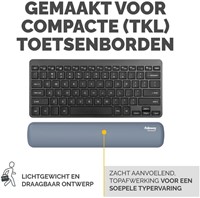 Polssteun toetsenbord Fellowes Breyta Compact 6x32 cm blauw-3
