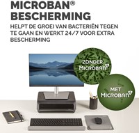 Polssteun toetsenbord Fellowes Breyta 6x47 cm grijs-2