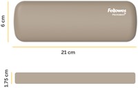 Polssteun Fellowes Breyta Palm 6x21 cm zand-2