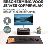 Bureau onderlegger Fellowes Breyta 40x80cm zwart-2