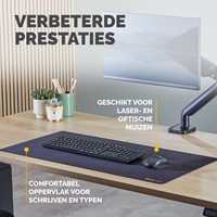 Bureau onderlegger Fellowes Breyta 40x80cm zwart-3