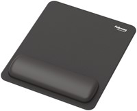 Muismat met polssteun Fellowes Breyta 240x200x17,5mm zwart