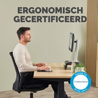 Muismat met polssteun Fellowes Breyta 240x200x17,5mm zwart-4
