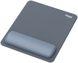Muismat met polssteun Fellowes Breyta 240x200x17,5mm blauw