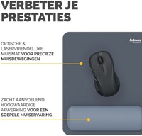 Muismat met polssteun Fellowes Breyta 240x200x17,5mm blauw-3