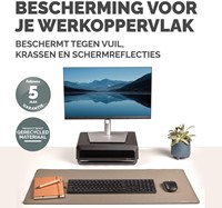 Bureau-onderlegger Fellowes Breyta 40x80cm zand-2