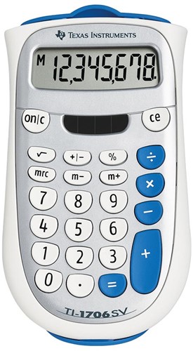 Rekenmachine Texas Instruments TI-1706 SV