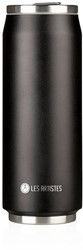 Thermosbeker Les Artistes Paris 500ml Black met geïntegreerd rietje