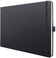 Notitieboek Sigel Conceptum hardcover Panorama A4 zwart - 80 grams 97 vel blanco papier SI-CO200