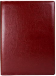 Schrijfmap Multo Hannibal A4 incl. schrijfblok bordo