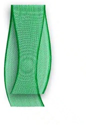 Cadeaulint 20mmx20meter Organza groen