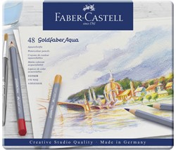 Aquarelpotlood Faber-Castell Goldfaber 48-delig assorti