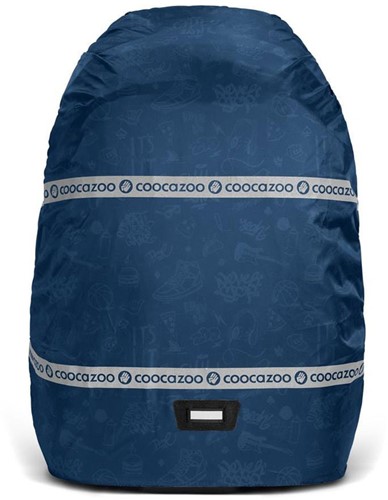 Regenhoes Coocazoo blauw voor rugzak 