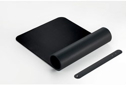 Bureau onderlegger Sigel oprolbaar 80x30cm zwart-zwart