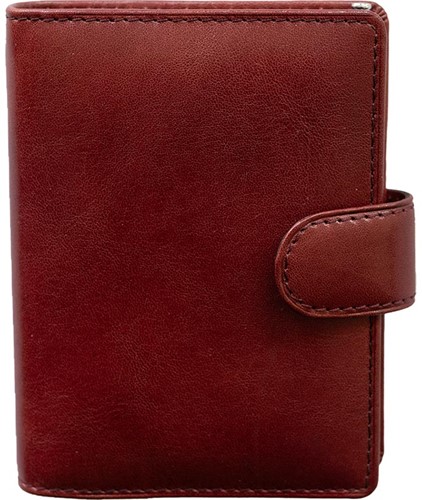 Agenda omslag Succes Mini model Deluxe - rundleer in de kleur bordeaux - mechaniek: 15mm PM214DL03