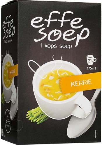 Effe Soep 1-kops kerrie 21x 175ml