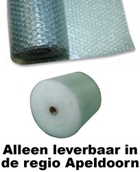 Noppenfolie 0.5x100m groen transparant 100% recyclebaar