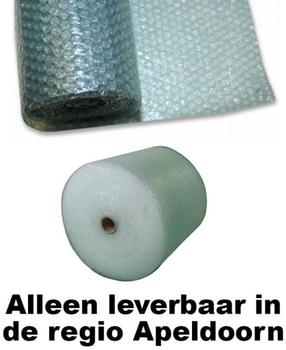 Noppenfolie 0.5x100m groen transparant 100% recyclebaar