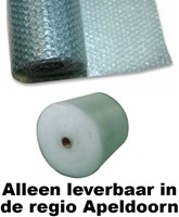 Noppenfolie 1.0x100m groen transparant 100% recyclebaar