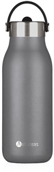 Thermosfles 2.0 Les Artistes Paris 1000ml Grey met geïntegreerd rietje