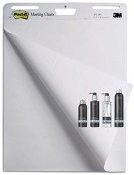 Meeting chart 3M Post-it 559 63,5x76,2cm blanco | afname per 2 stuks