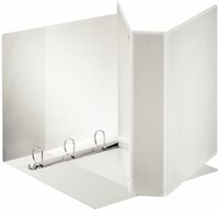 Panoramaringband Esselte A4 4-rings Ø60mm wit met 3 tassen