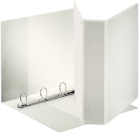 Panoramaringband Esselte A4 4-rings Ø40mm wit met 2 tassen
