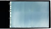 Showtas Quantore A3 11-gaats PP 0,08mm generfd liggend transparant 10 stuks-3