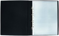 Showtas Quantore A3 11-gaats PP 0,08mm generfd staand transparant 10 stuks-1