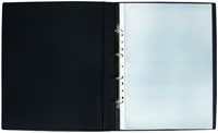 Showtas Quantore A3 11-gaats PP 0,08mm generfd staand transparant 10 stuks-9