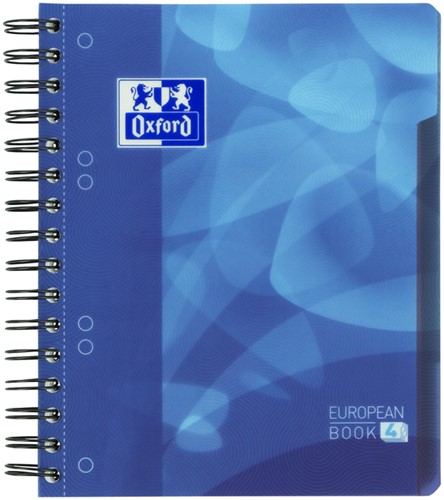 Projectboek Oxford A5+ lijn 2-gaats 120 vel 90 grams blauw